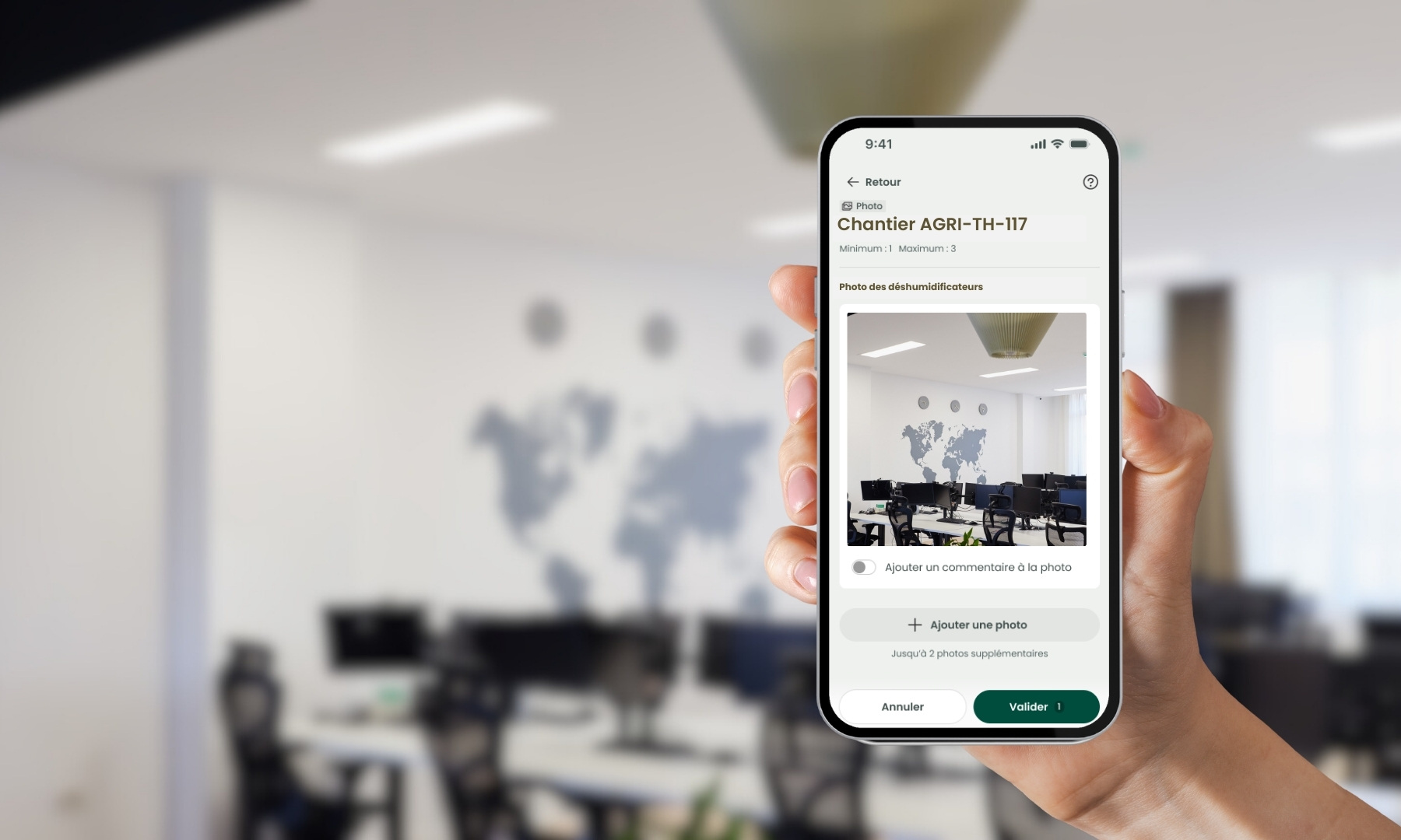 Photo et vidéo eclairage LED pour les batiments tertiaires CEE
