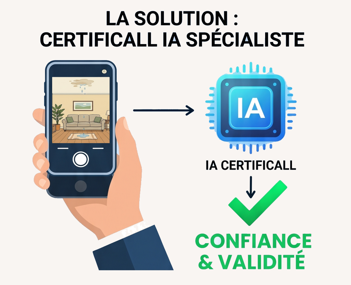 solution IA souveraine de Certificall pour détecter les photos de photo