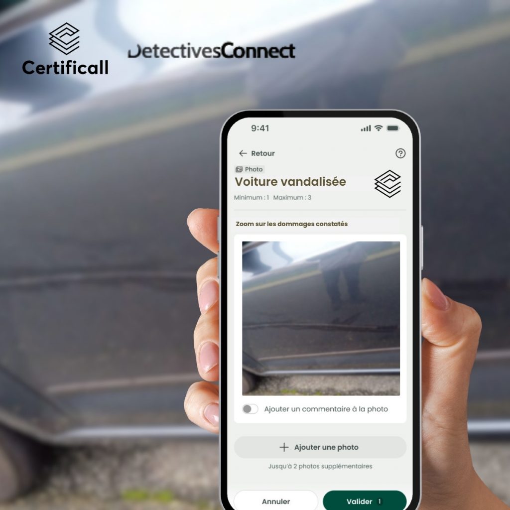 Auto constat en photo et vidéo pour capturer une situation ephémère ou constituer un début de preuve solide dans un litige ou une plainte