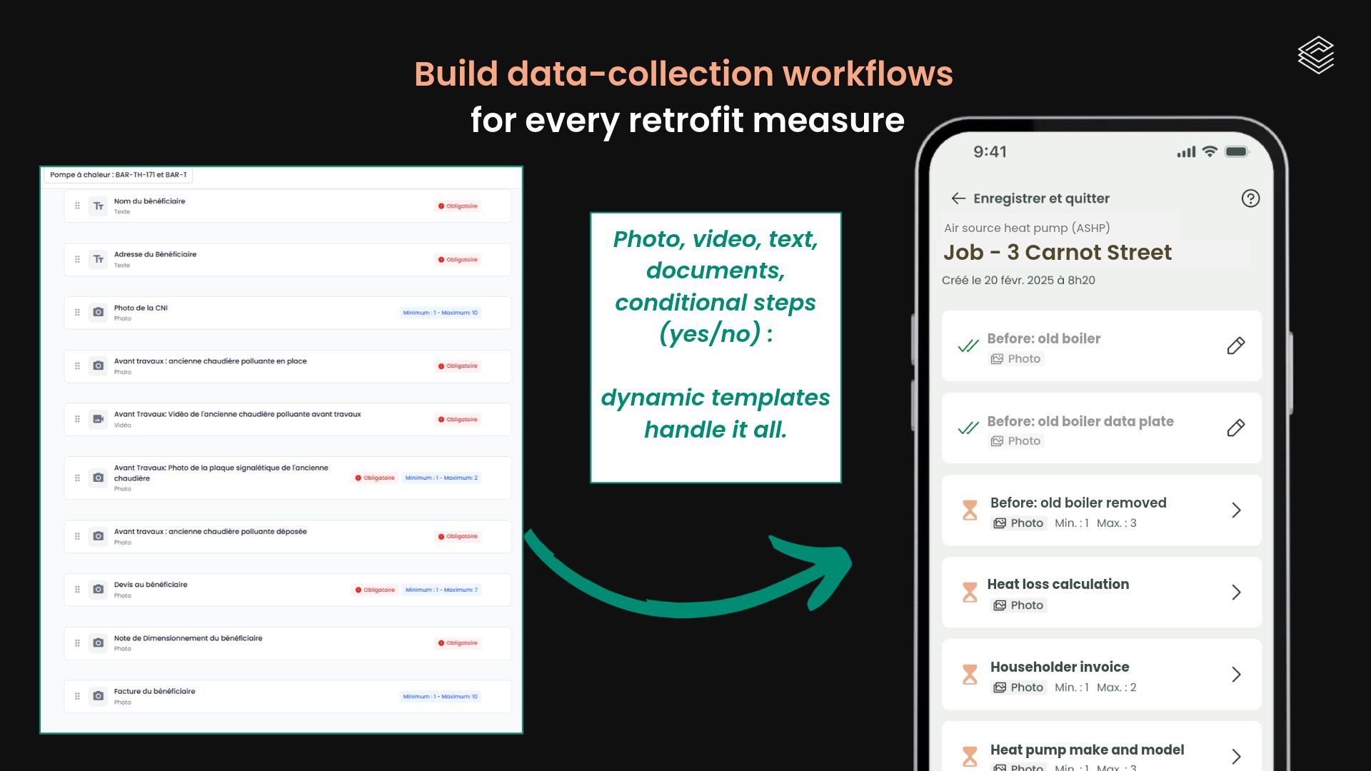 Build data collection workflows for each ECO project