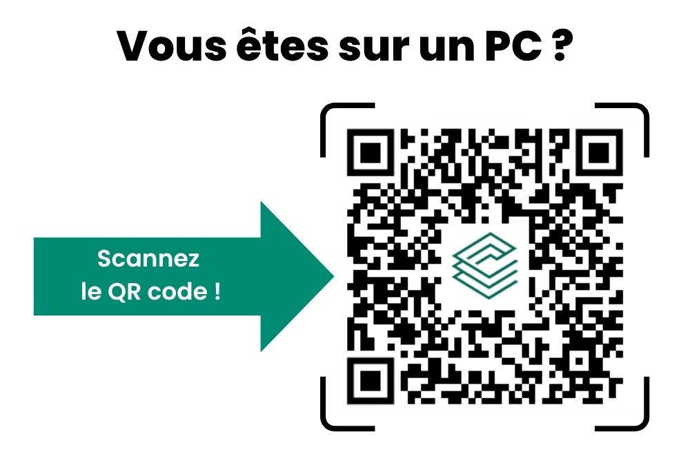 Scannez le QR code et téléchargez l'application mobile Certificall sur Google Store ou AppStore